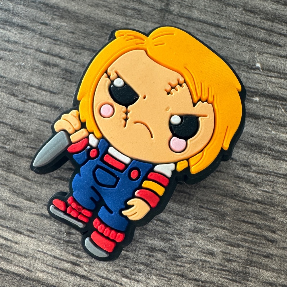 Chucky CROCS Jibbitz Shoe Charm 5/$20